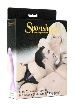 Sportsheets New Comers Strap-On And Silicone Dildo Set -Cheap Lingerie Store b09pvxmtvomovyrvsjds