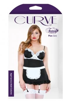 Fantasy Lingerie Night Service Maid Costume - Plus Size -Cheap Lingerie Store beo5u7kerl0pzhhbuscs