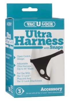 Doc Johnson Vac-U-Lock™ - Ultra Harness With Snaps -Cheap Lingerie Store btysi6ocy14p60g4tse0