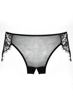 Allure Lingerie Inc. Adore Lavish And Lace Crotchless Panty - One Size -Cheap Lingerie Store c2hbdy84leglytgbdqjk