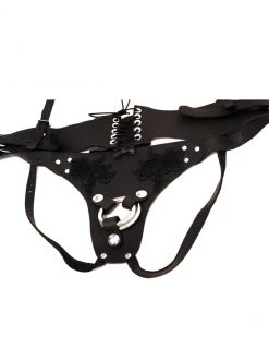 Dirty Darlings Lace And Corset Vegan Harness