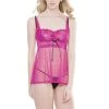 Coquette Lingerie Lace Detail Babydoll And G-String -Cheap Lingerie Store esuno0it9uajzetpkjfh