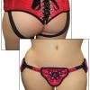 Sportsheets Voluptuous Red Satin Harness