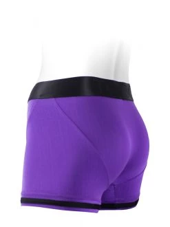 SpareParts HardWear Tomboii Fabric Boxer Brief Harness Purple -Cheap Lingerie Store hmjilp2joamy6lhrapgl