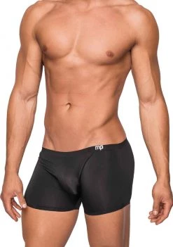 Male Power Seamless Sleek Short With Sheer Pouch