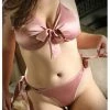 Fantasy Lingerie Girl Like You Satin Tie Front Top And Panty - Queen Size -Cheap Lingerie Store jbszdqold2hqyadzsc3h