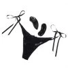 Cal Exotics Remote Control 10 Function Little Black Panty - Thong -Cheap Lingerie Store kue13dxgondipd4rhj4u