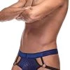 Male Power Diamond Mesh Jock Ring