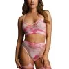 Shots Le Desir 2-Piece Tie Dye Bra Set With Garters And Dazzling Eye Contact Stickers -Cheap Lingerie Store o99x61skmuv3m8di9xha