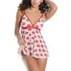 Coquette Lingerie Kisses Babydoll And Thong Set -Cheap Lingerie Store olmxjijcdlhmt6tbydwm