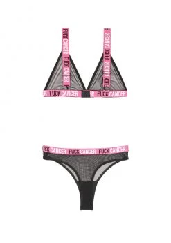 Fantasy Lingerie Fuck Cancer Bralette And Cheeky Panty Set 9 Fantasy Lingerie Fuck Cancer Bralette And Cheeky Panty Set -Cheap Lingerie Store qbvlkesdrvcwu1grtbpz