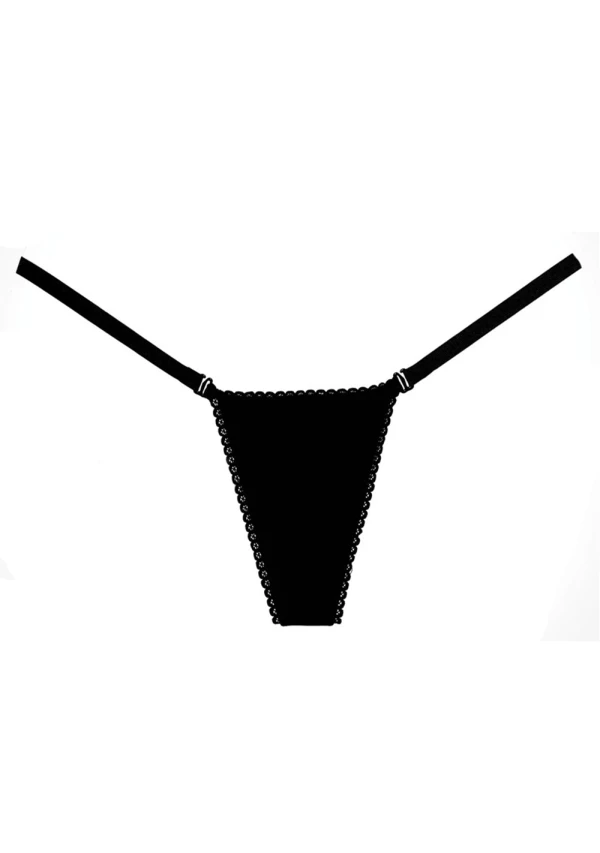 Allure Lingerie Inc. Adore Between The Cheats Wetlook Panty - One Size 3 Allure Lingerie Inc. Adore Between The Cheats Wetlook Panty - One Size