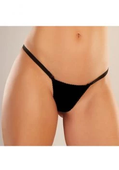 Allure Lingerie Inc. Adore Between The Cheats Velvet Panty - One Size -Cheap Lingerie Store t8qqapevop6w0jhngyuz
