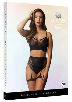 Shots Le Desir 2-Piece Bra Set With Garters -Cheap Lingerie Store tevzuhlur8bquanv6q6s