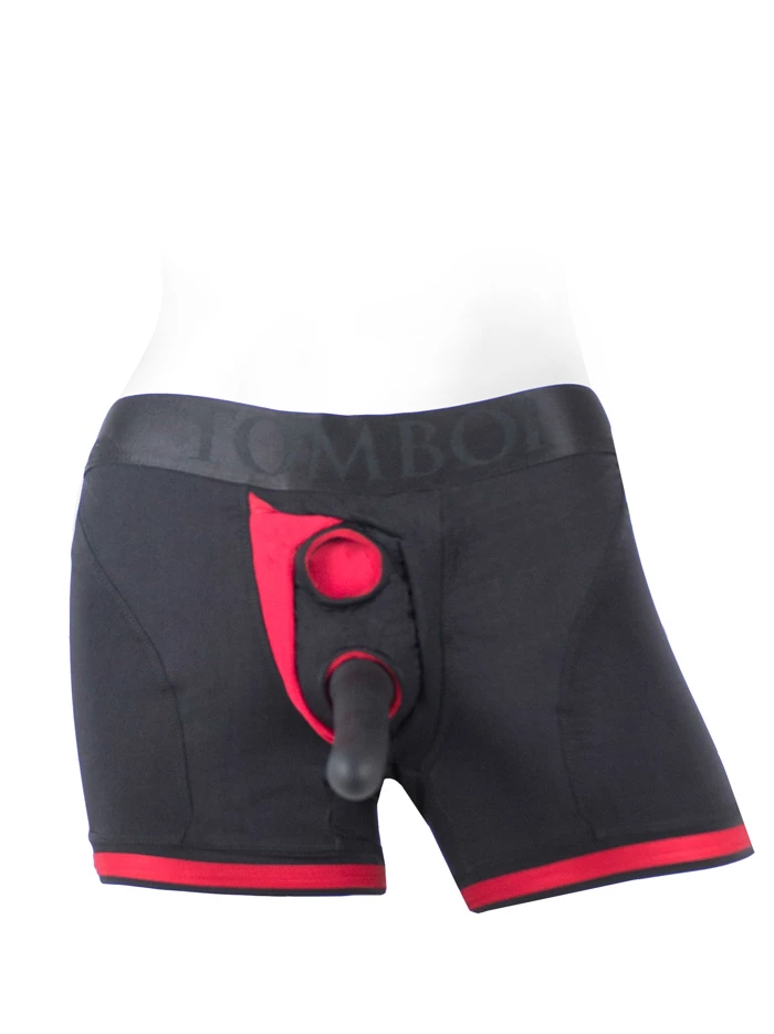 SpareParts HardWear Tomboii Fabric Boxer Brief Harness Red 8 SpareParts HardWear Tomboii Fabric Boxer Brief Harness Red - Image 6