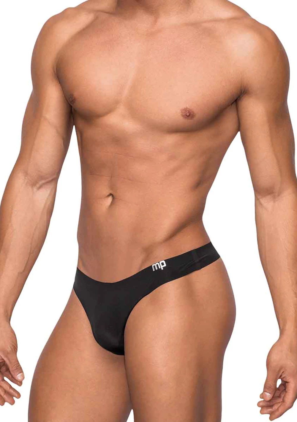 Male Power Seamless Sleek Thong With Sheer Pouch 9 Male Power Seamless Sleek Thong With Sheer Pouch - Image 7