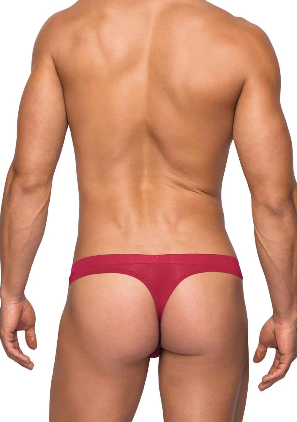 Male Power Seamless Sleek Thong With Sheer Pouch 6 Male Power Seamless Sleek Thong With Sheer Pouch - Image 4